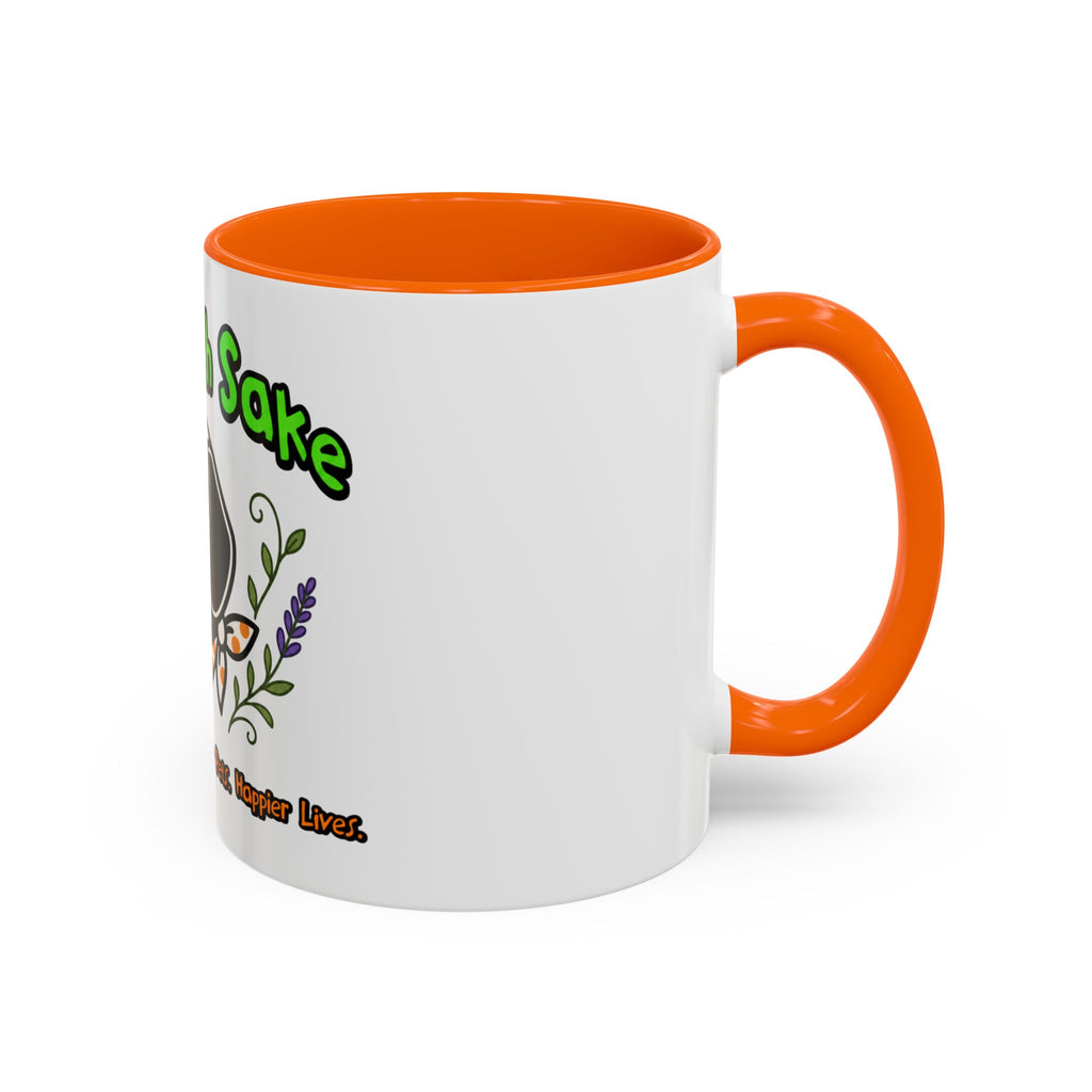 Dog Lover Coffee Mug — “Fur Health Sake” Cute Dachshund Accent Mug (11/15oz)