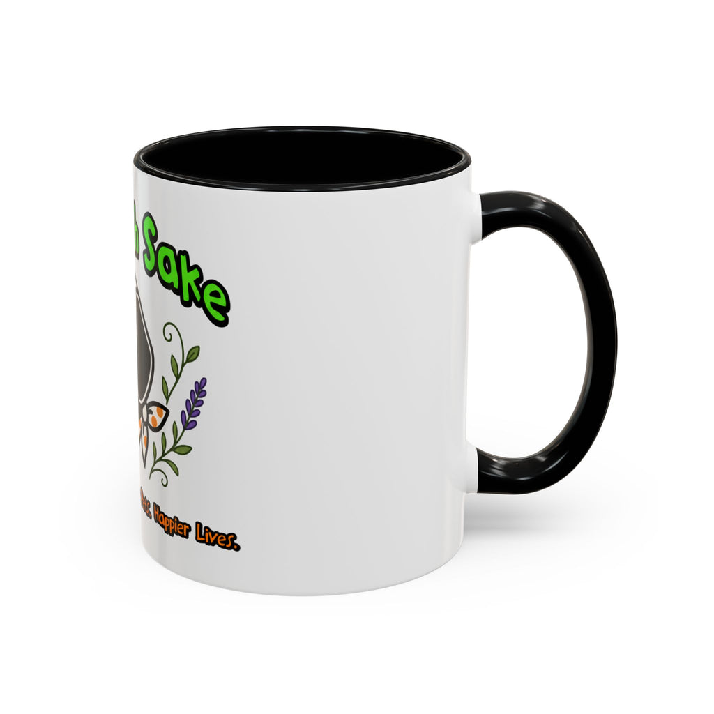 Dog Lover Coffee Mug — “Fur Health Sake” Cute Dachshund Accent Mug (11/15oz)