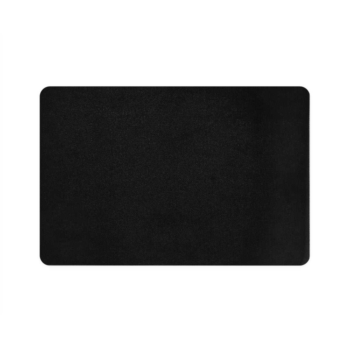 Pet Food Mat - "Fur Health Sake" Dog Feeding Mat with Cute Dachshund Design, 12x18