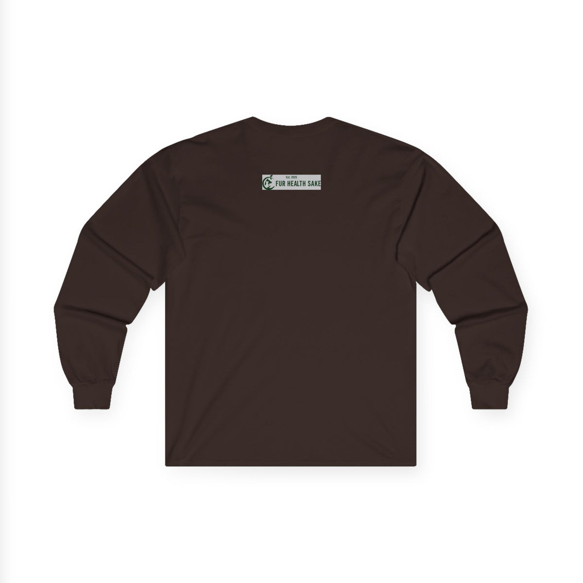 Because Loyalty Runs Both Ways Long Sleeve Tee — Veteran & Dog Lover Military Tribute Shirt