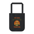 Tote Bag — My Dog Eats Better Than Me Vintage Dog Lover Canvas Tote
