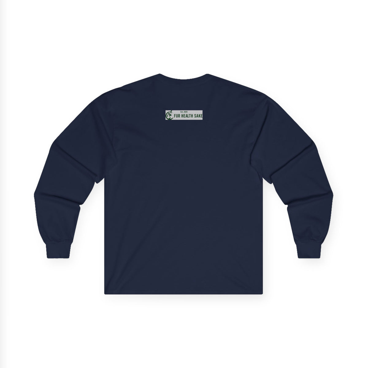 Because Loyalty Runs Both Ways Long Sleeve Tee — Veteran & Dog Lover Military Tribute Shirt